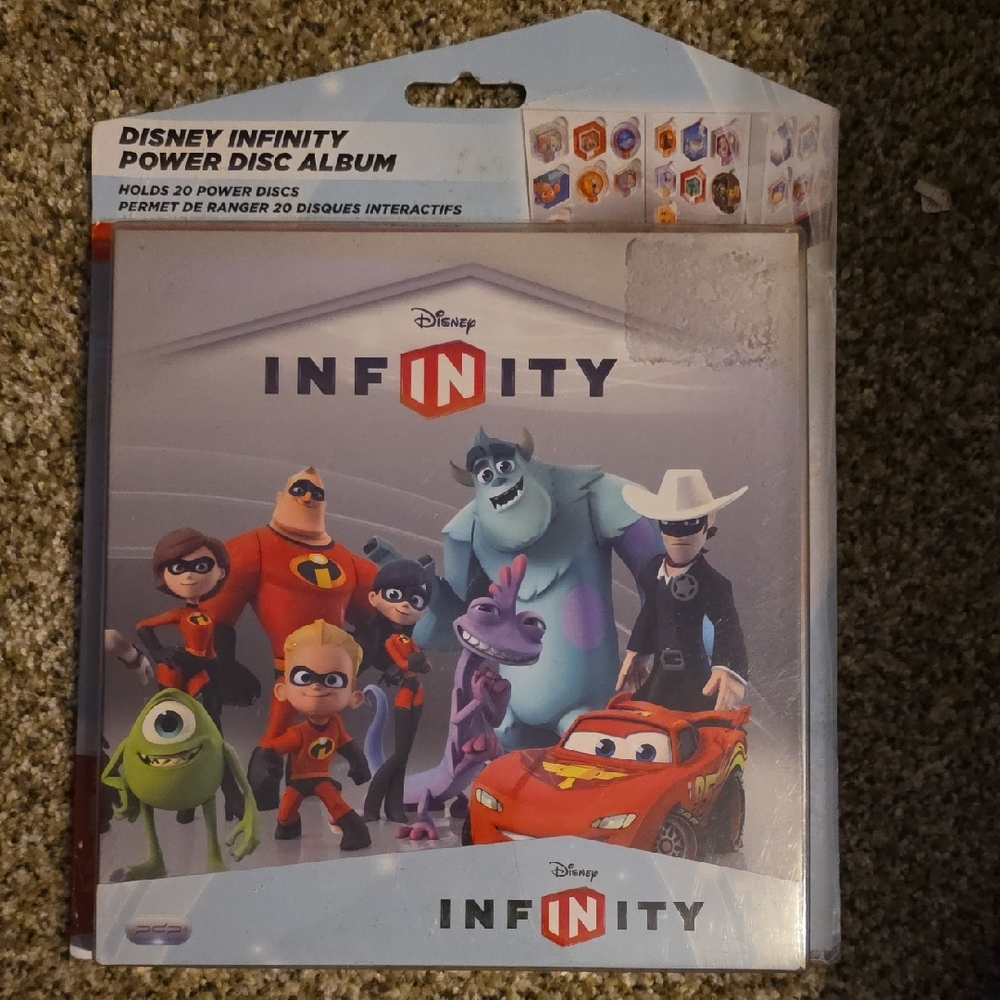 Disney Infinity Power Disc Album New